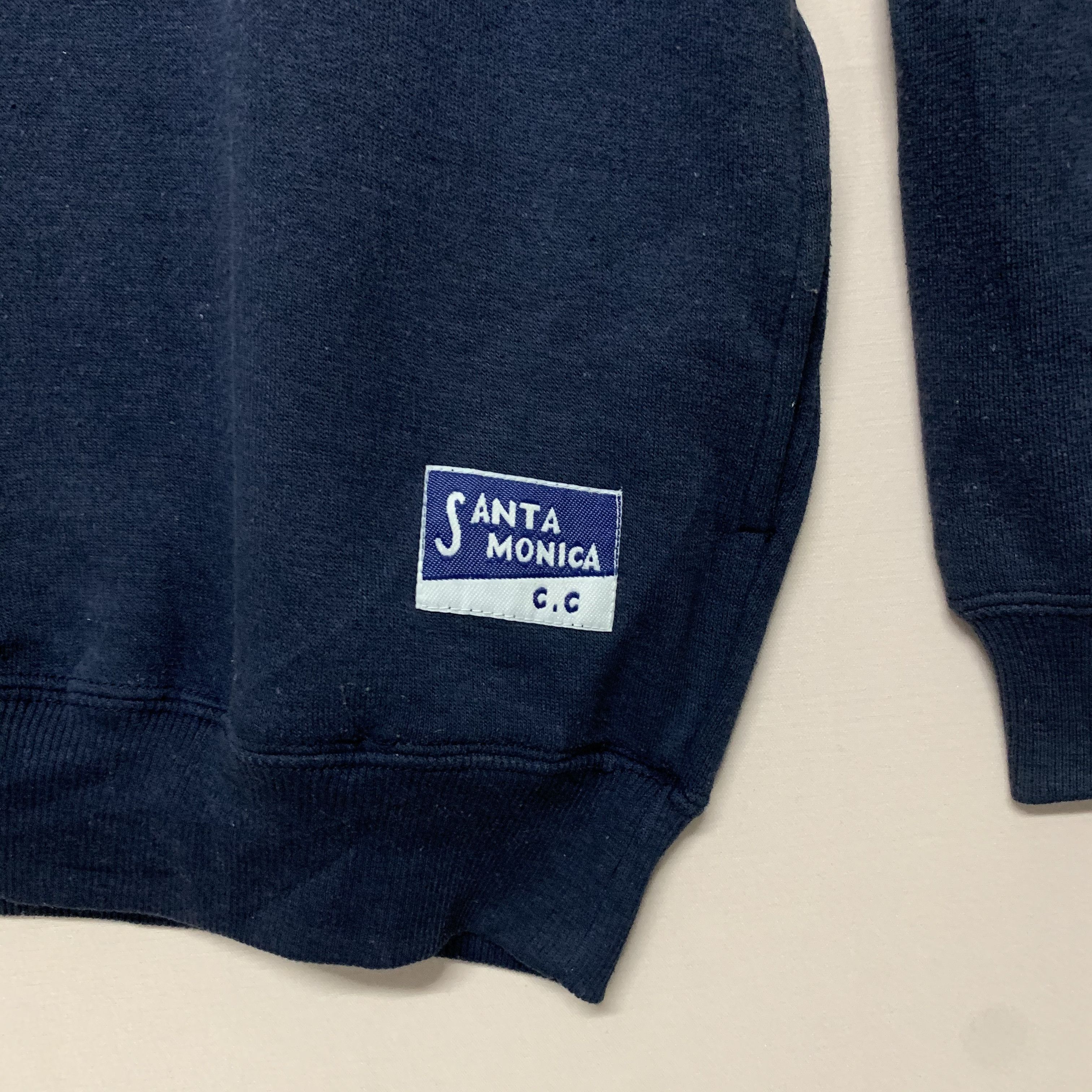 Santa Cruz Skateboards Vintage Santa Monica Skate Park Crewneck Sweater Sweatshirt Size US M / EU 48-50 / 2 - 5 Thumbnail