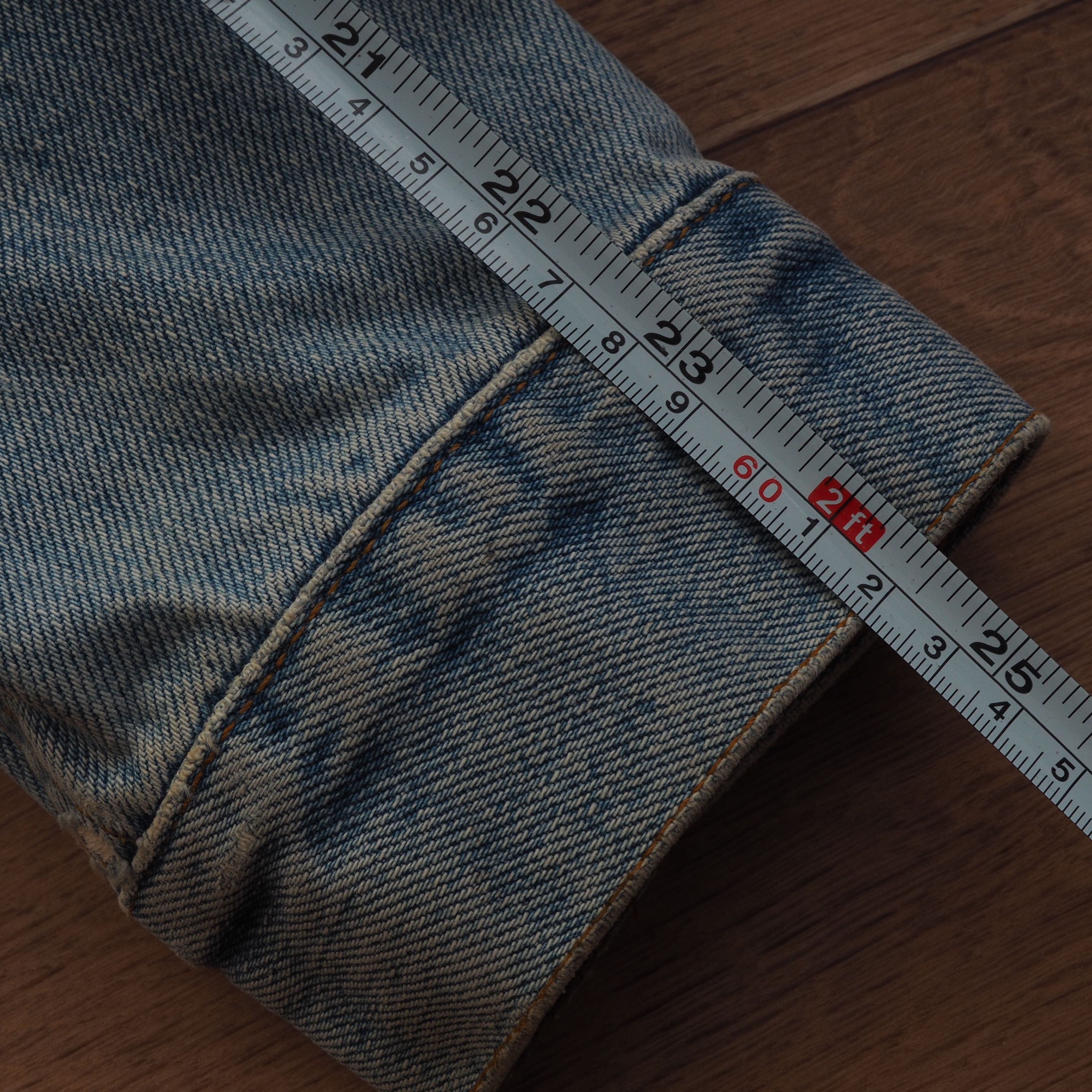 Levi's × Levi's Vintage Clothing × Vintage Levis Vintage Blue Denim Jean Trucker Jacket L Large 90s Size US L / EU 52-54 / 3 - 11 Thumbnail