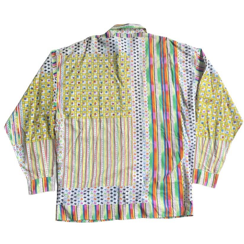 Versace × Versus Versace Vintage 90’s Versus Versace Prints Shirt Size US L / EU 52-54 / 3 - 2 Thumbnail