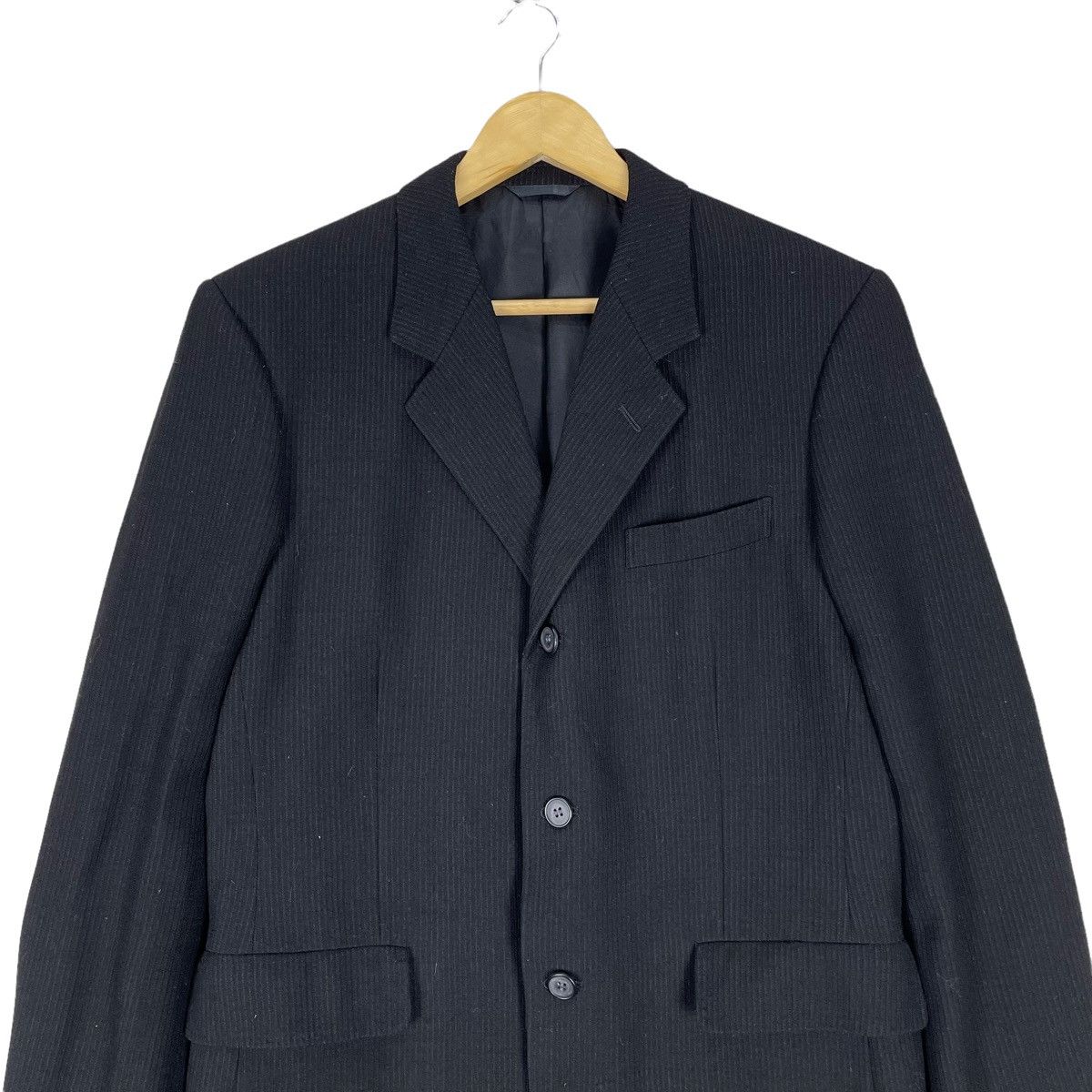 Yohji Yamamoto ☀️YOHJI YAMAMOTO SIGNATURE BLAZER COAT JACKET Size US M / EU 48-50 / 2 - 3 Thumbnail