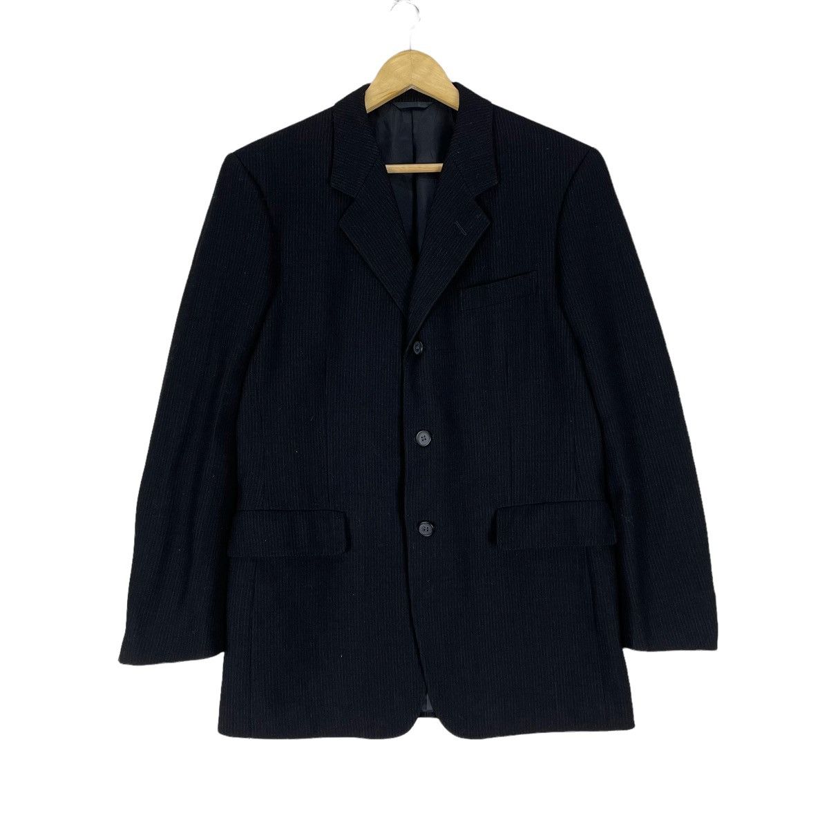 Yohji Yamamoto ☀️YOHJI YAMAMOTO SIGNATURE BLAZER COAT JACKET Size US M / EU 48-50 / 2 - 2 Thumbnail