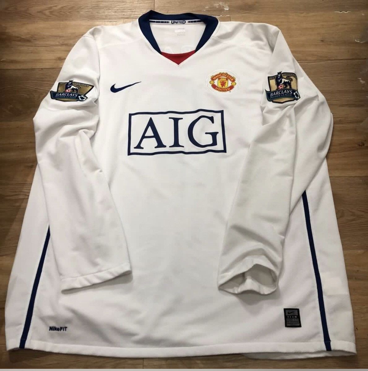 Manchester United 08/09 L/S away #9 Berbatov