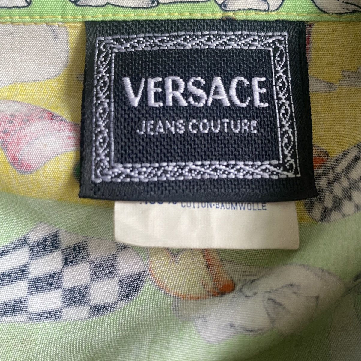Versace × Versus Versace Vintage 90’s Versus Print Shirt Size US M / EU 48-50 / 2 - 3 Thumbnail