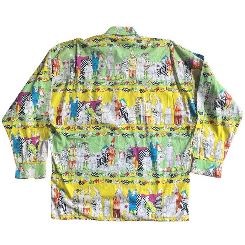 Versace × Versus Versace Vintage 90’s Versus Print Shirt Size US M / EU 48-50 / 2 - 2 Thumbnail