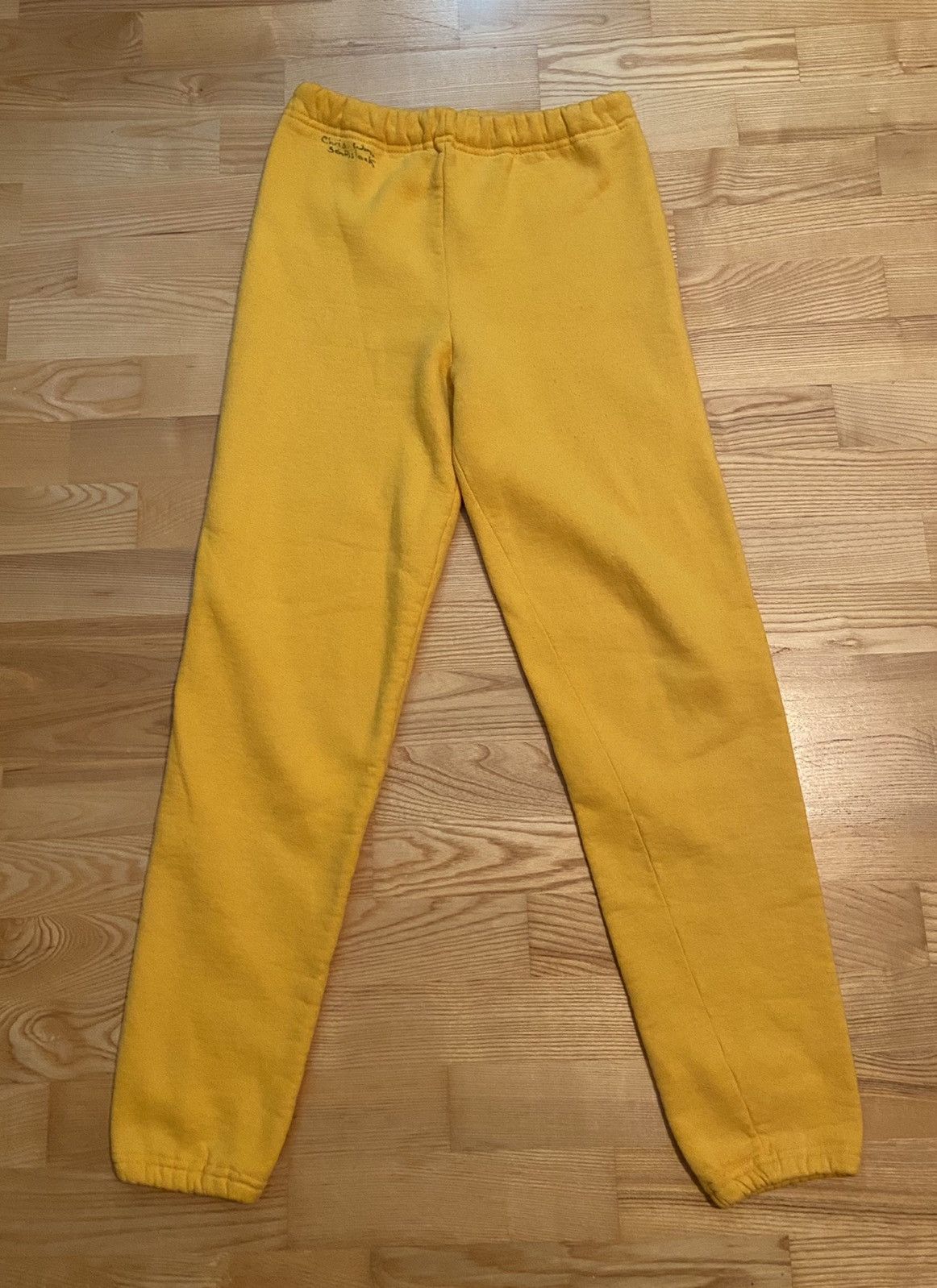 Russell Athletic × Vintage Vintage Yellow Russell Athletics Sweat pants made in USA Size US 30 / EU 46 - 1 Thumbnail