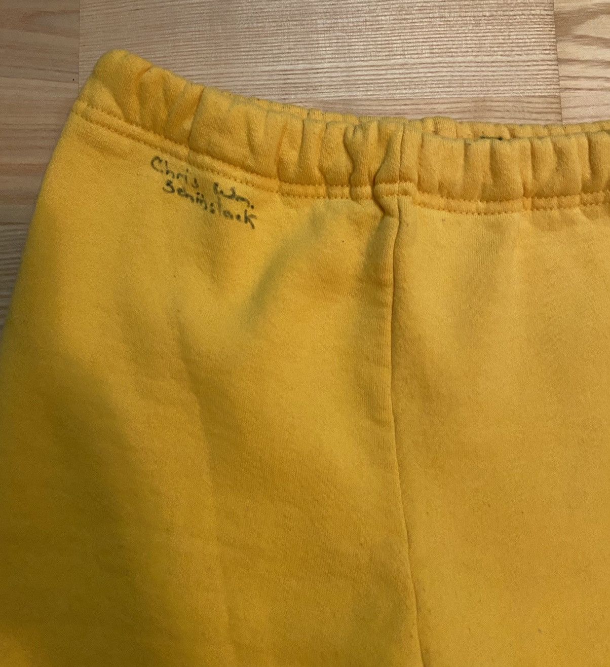 Russell Athletic × Vintage Vintage Yellow Russell Athletics Sweat pants made in USA Size US 30 / EU 46 - 3 Thumbnail