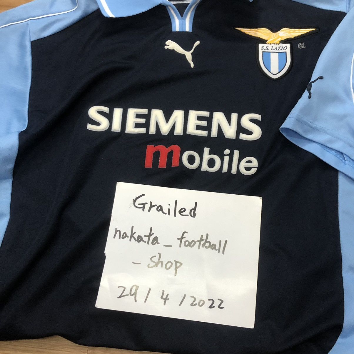 Puma × Vintage Lazio 01/02 away shirt #13 Nesta | Grailed
