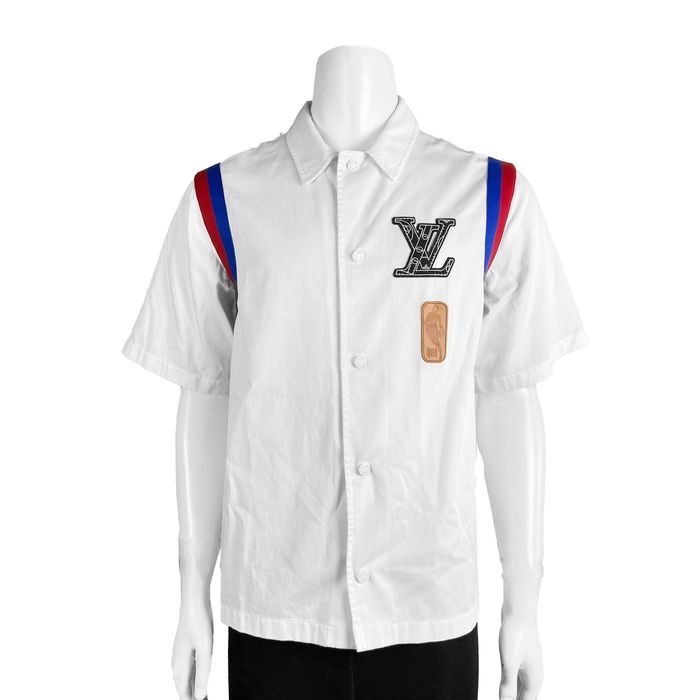 Louis Vuitton Louis Vuitton x NBA BASKETBALL SHORT-SLEEVED SHIRT