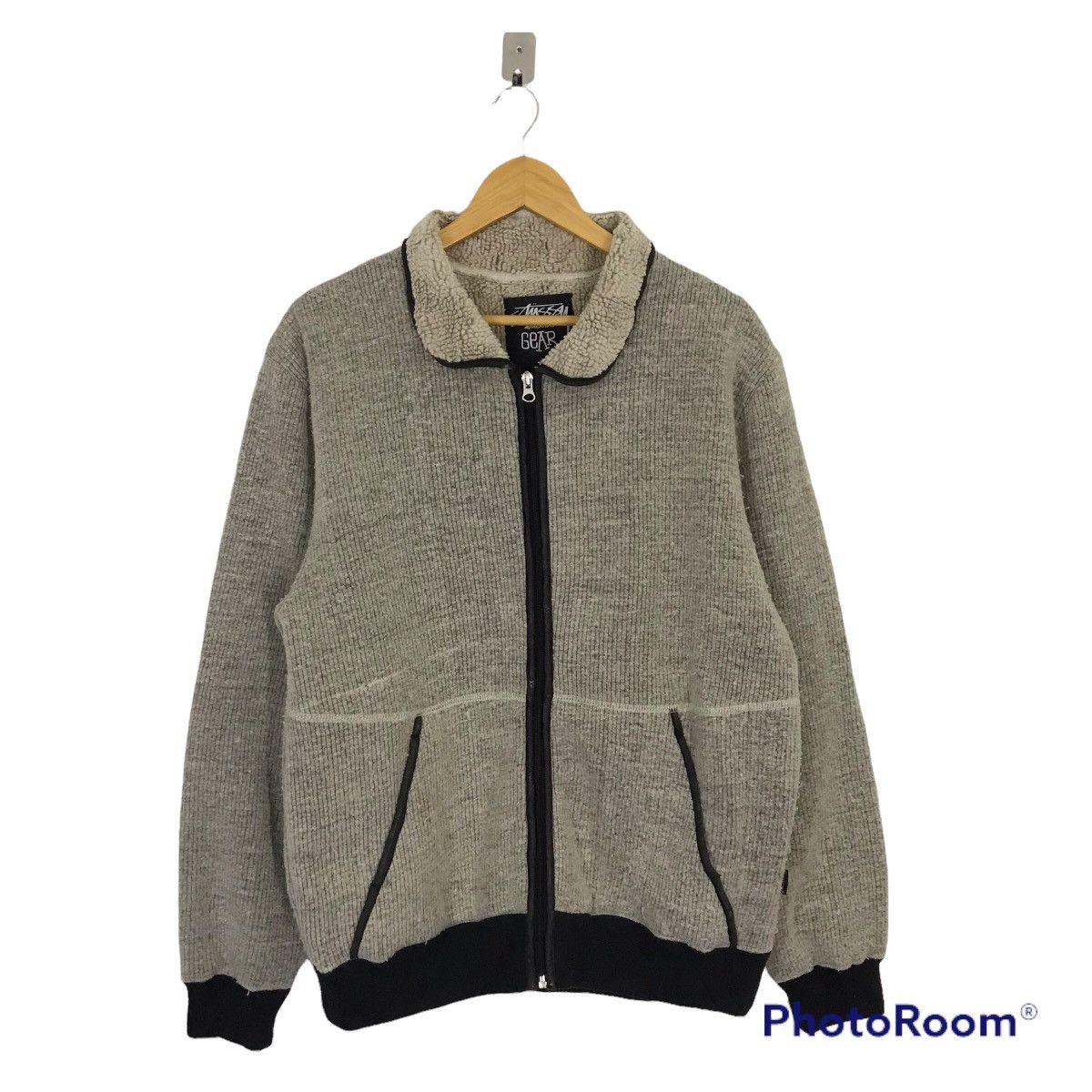 Stussy STUSSY SHERPA ZIPPER JACKET Size US M / EU 48-50 / 2 - 1 Thumbnail