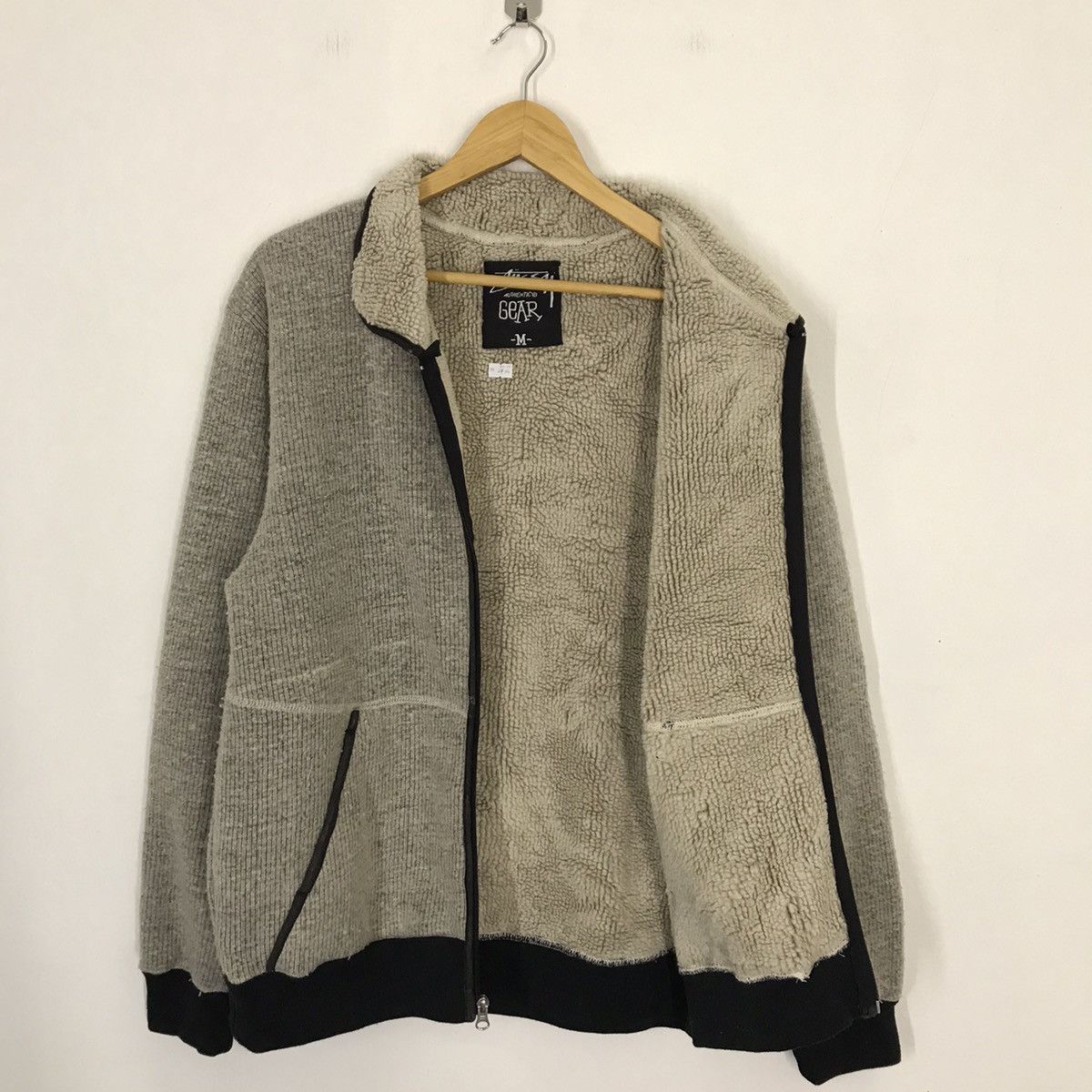 Stussy STUSSY SHERPA ZIPPER JACKET Size US M / EU 48-50 / 2 - 5 Thumbnail