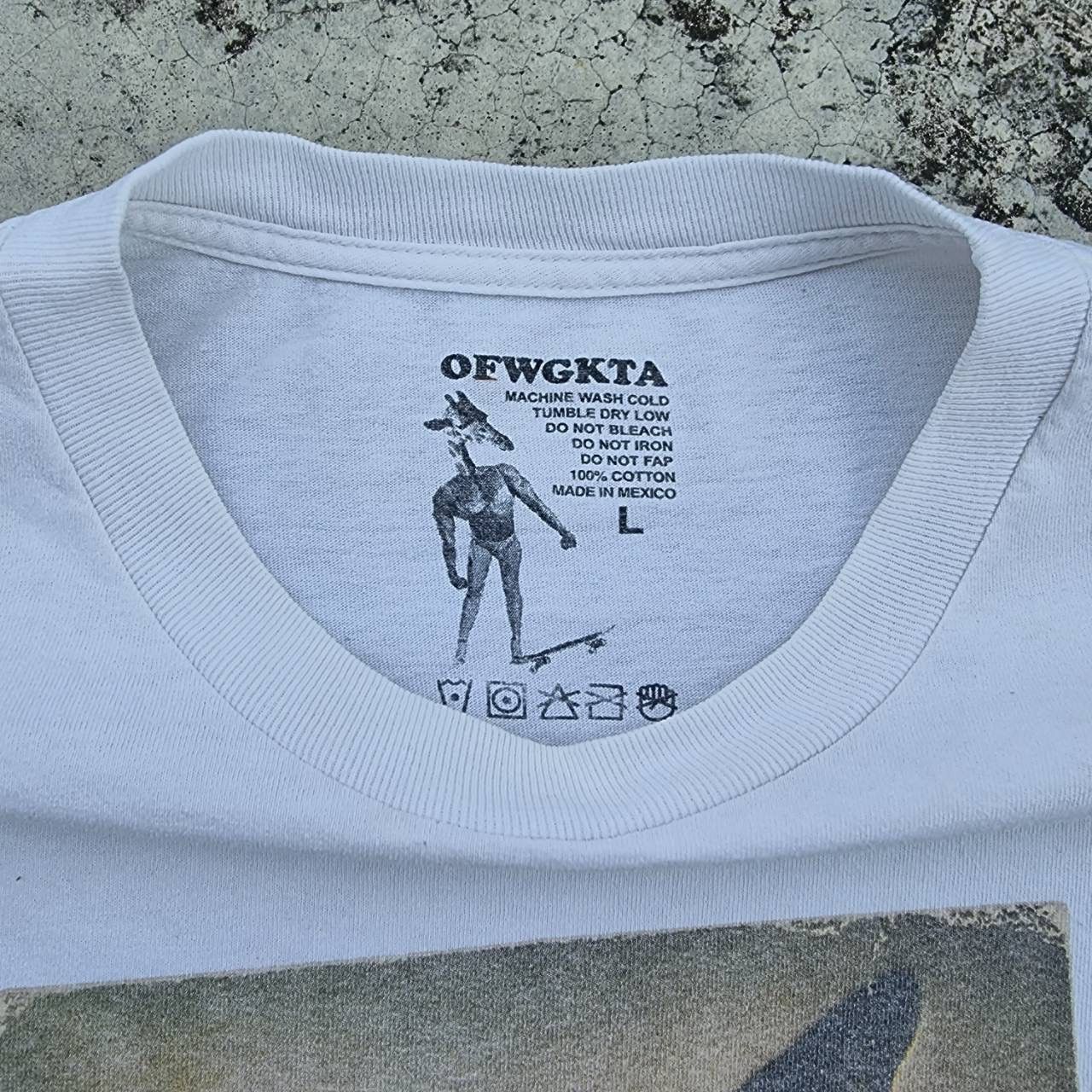 Odd Future OFWGKTA Chain Cat Tee | Grailed