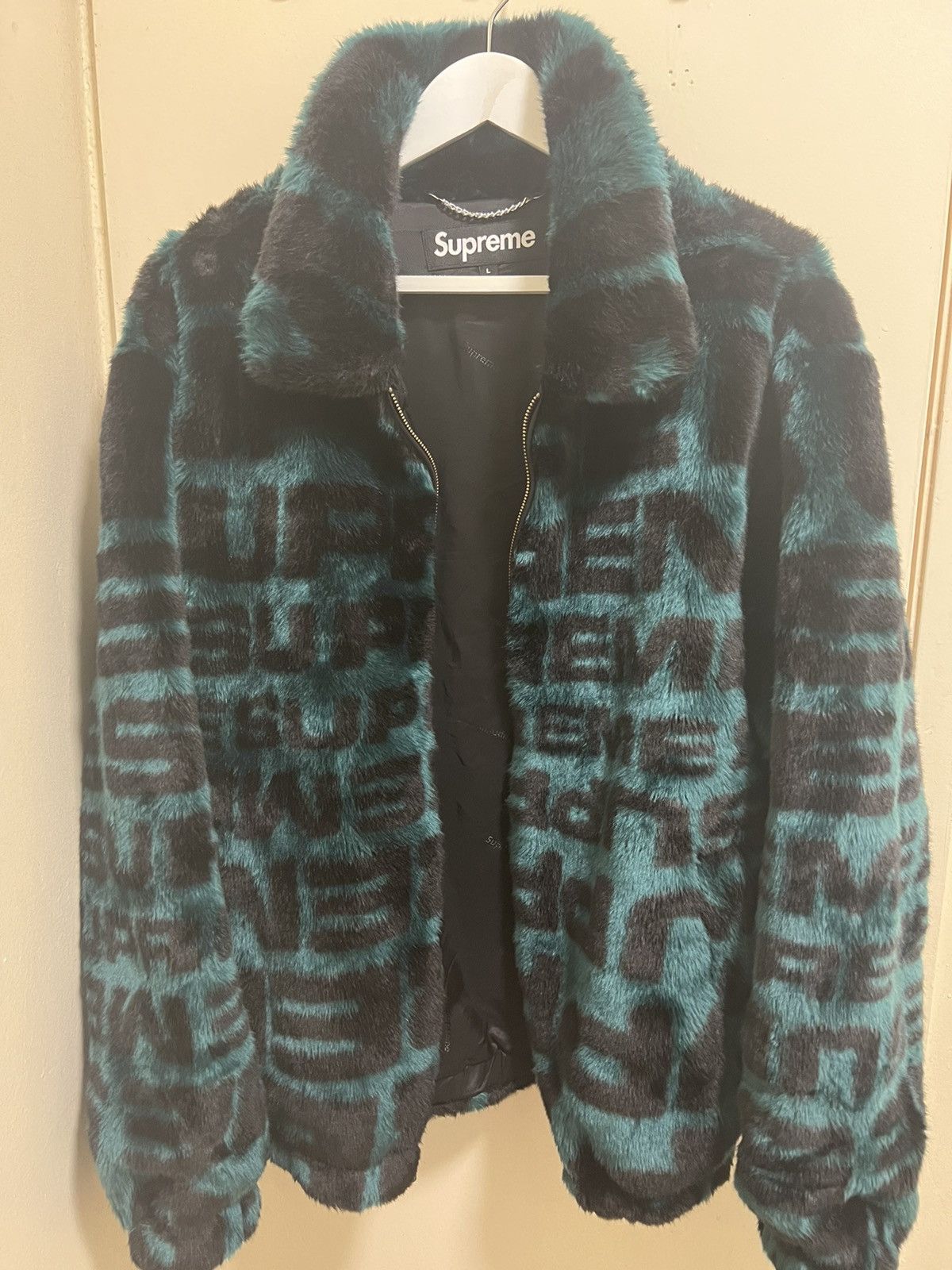Supreme Supreme Faux Fur Bomber Jacket | Grailed 
