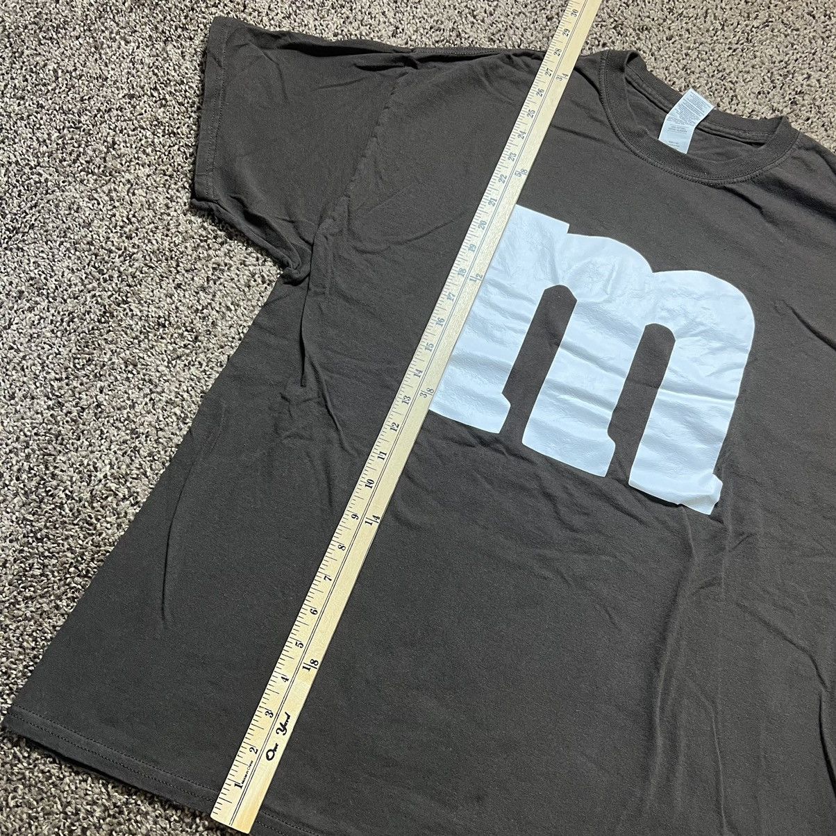 Vintage MnM Big M Tee Brown Size XL Size US XL / EU 56 / 4 - 4 Thumbnail