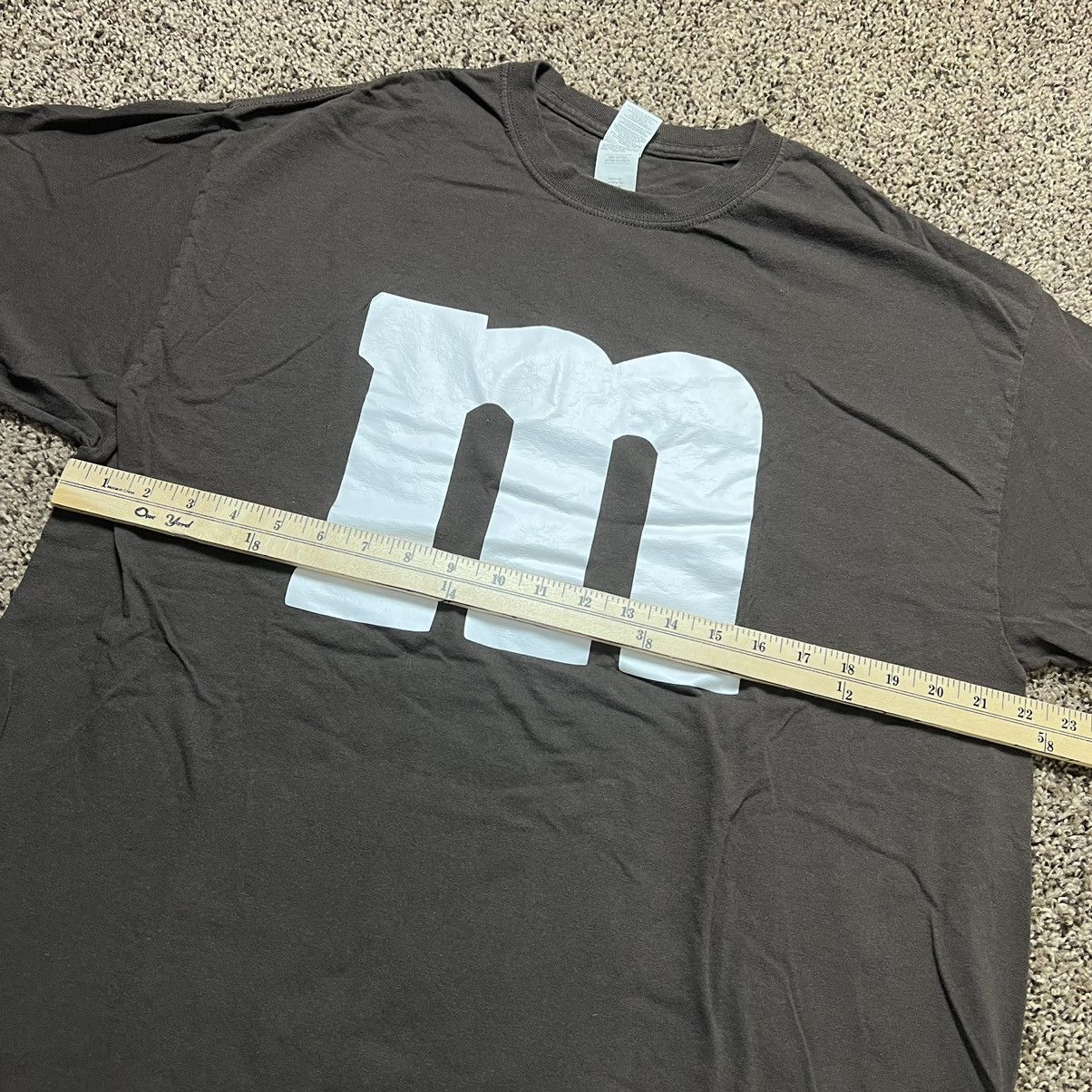 Vintage MnM Big M Tee Brown Size XL Size US XL / EU 56 / 4 - 3 Thumbnail