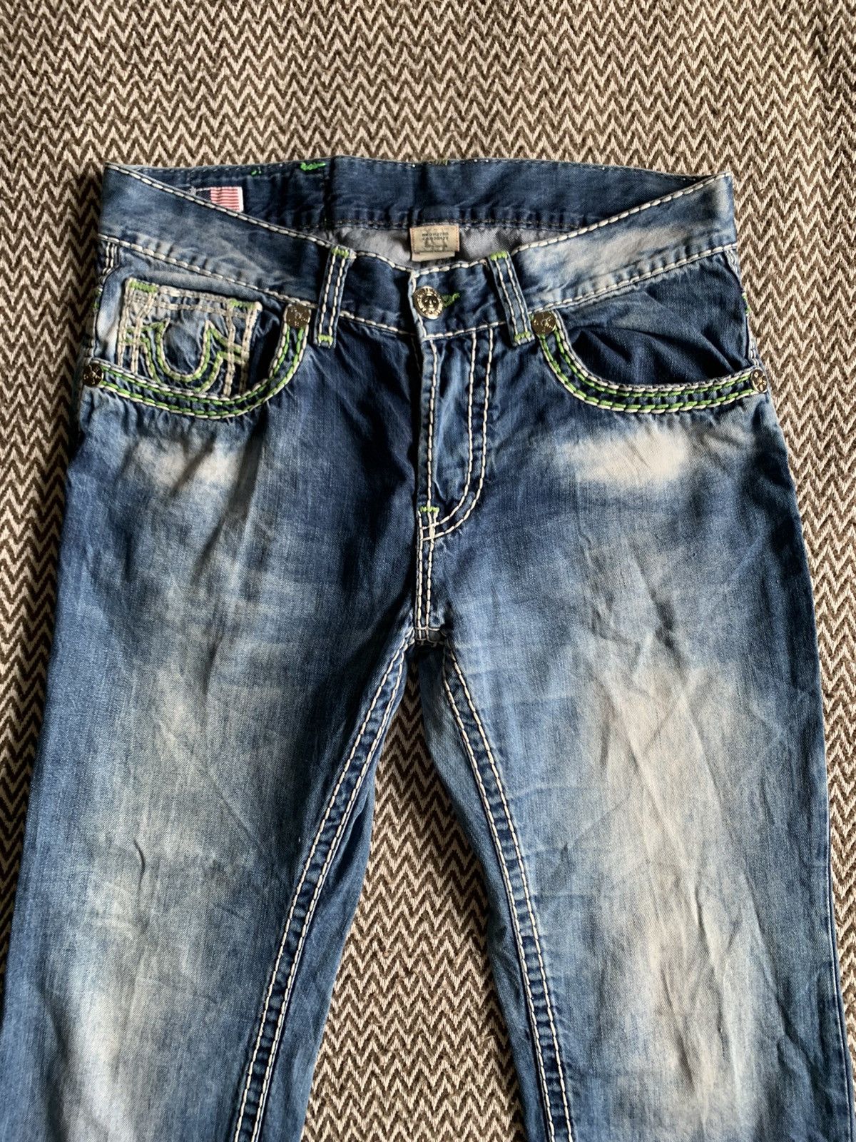 True Religion True Religion Jeans Ricky Super T Size US 34 / EU 50 - 3 Thumbnail