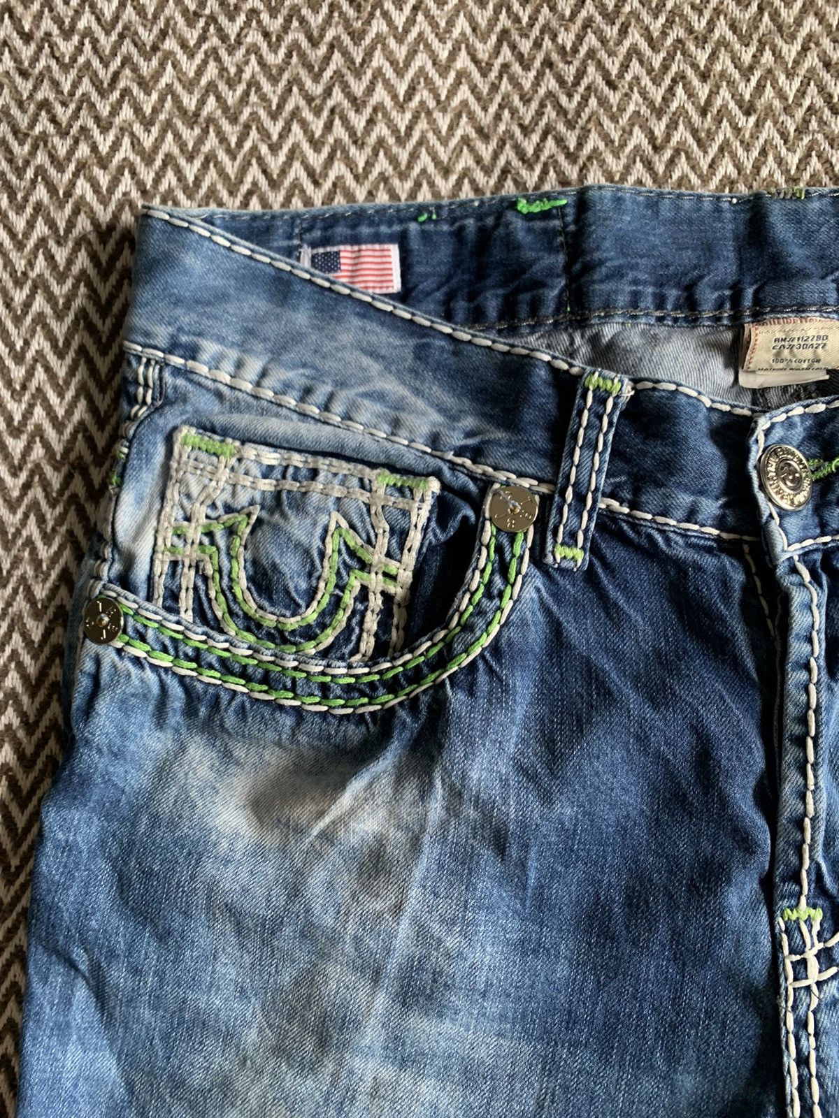 True Religion True Religion Jeans Ricky Super T Size US 34 / EU 50 - 6 Thumbnail