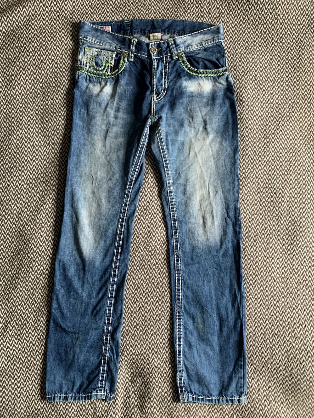 True Religion True Religion Jeans Ricky Super T Size US 34 / EU 50 - 2 Thumbnail