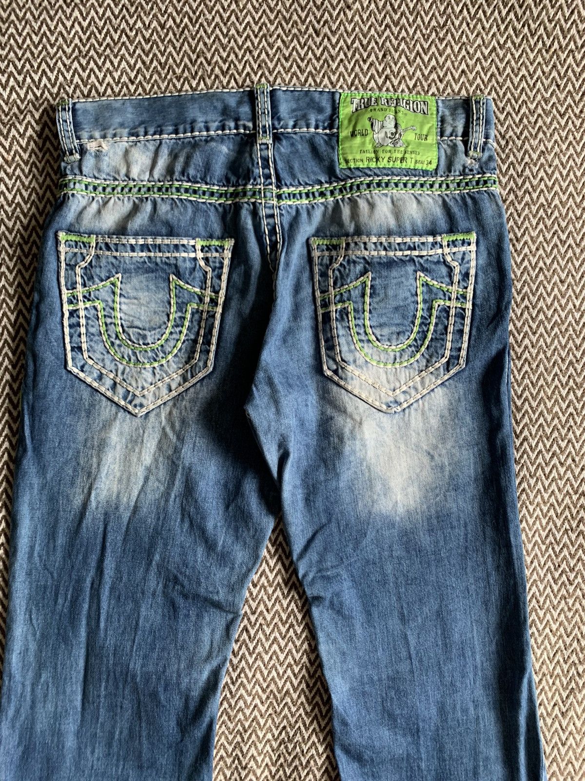 True Religion True Religion Jeans Ricky Super T Size US 34 / EU 50 - 5 Thumbnail