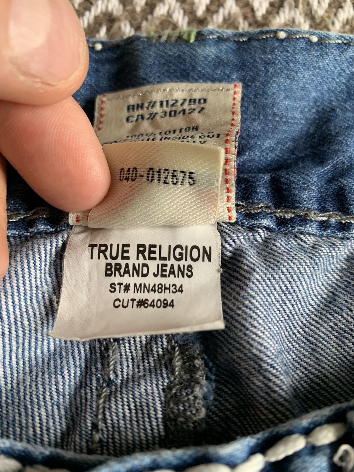 True Religion True Religion Jeans Ricky Super T Size US 34 / EU 50 - 9 Thumbnail