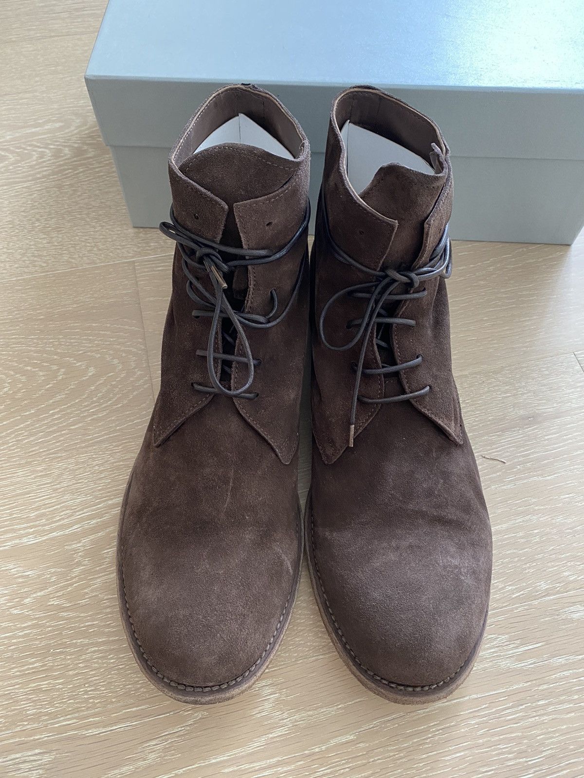 Officine Creative OFFICINE CREATIVE ankle boots Brown Leather Shoes Size US 8 / EU 41 - 6 Thumbnail