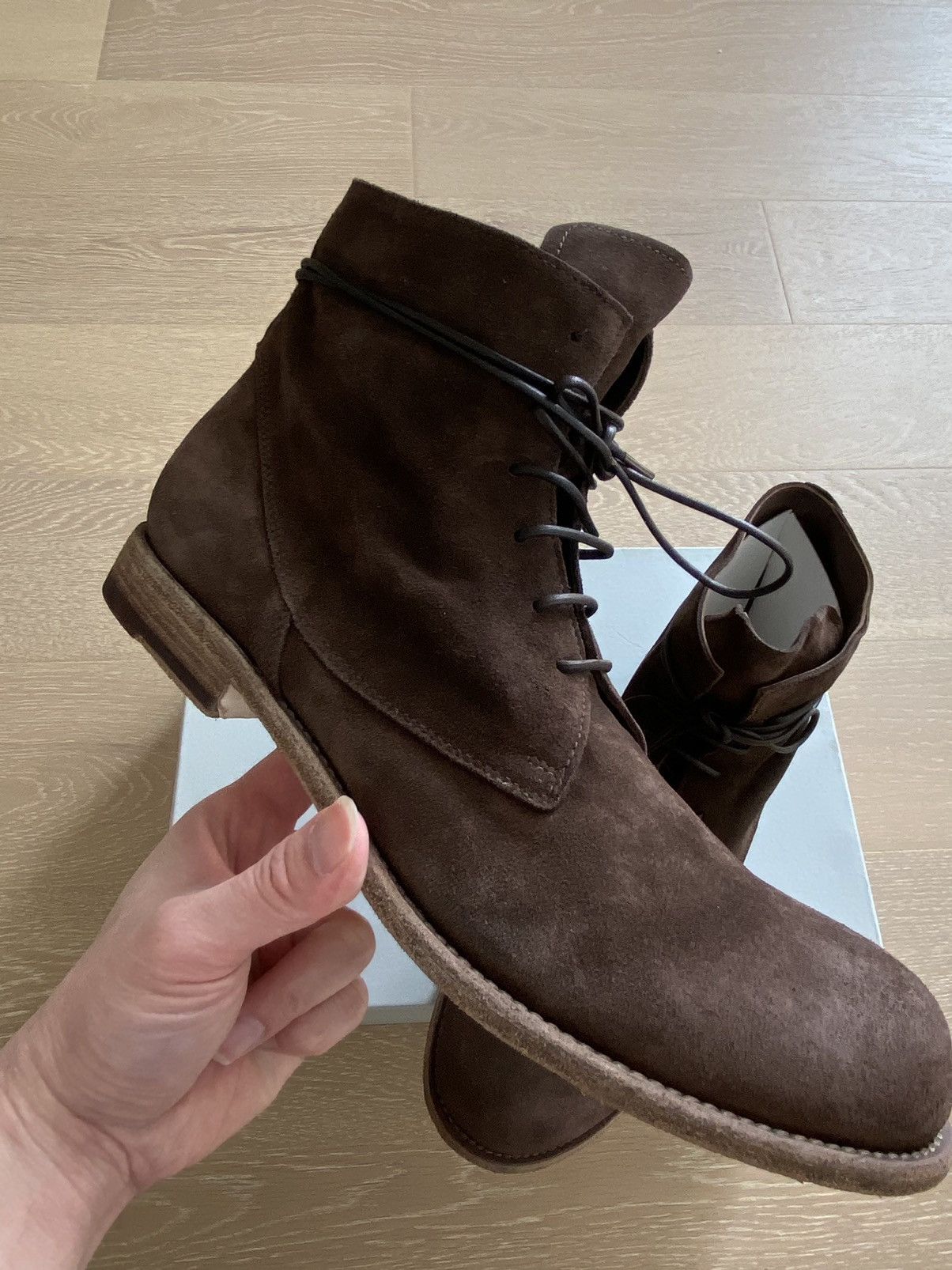 Officine Creative OFFICINE CREATIVE ankle boots Brown Leather Shoes Size US 8 / EU 41 - 3 Thumbnail