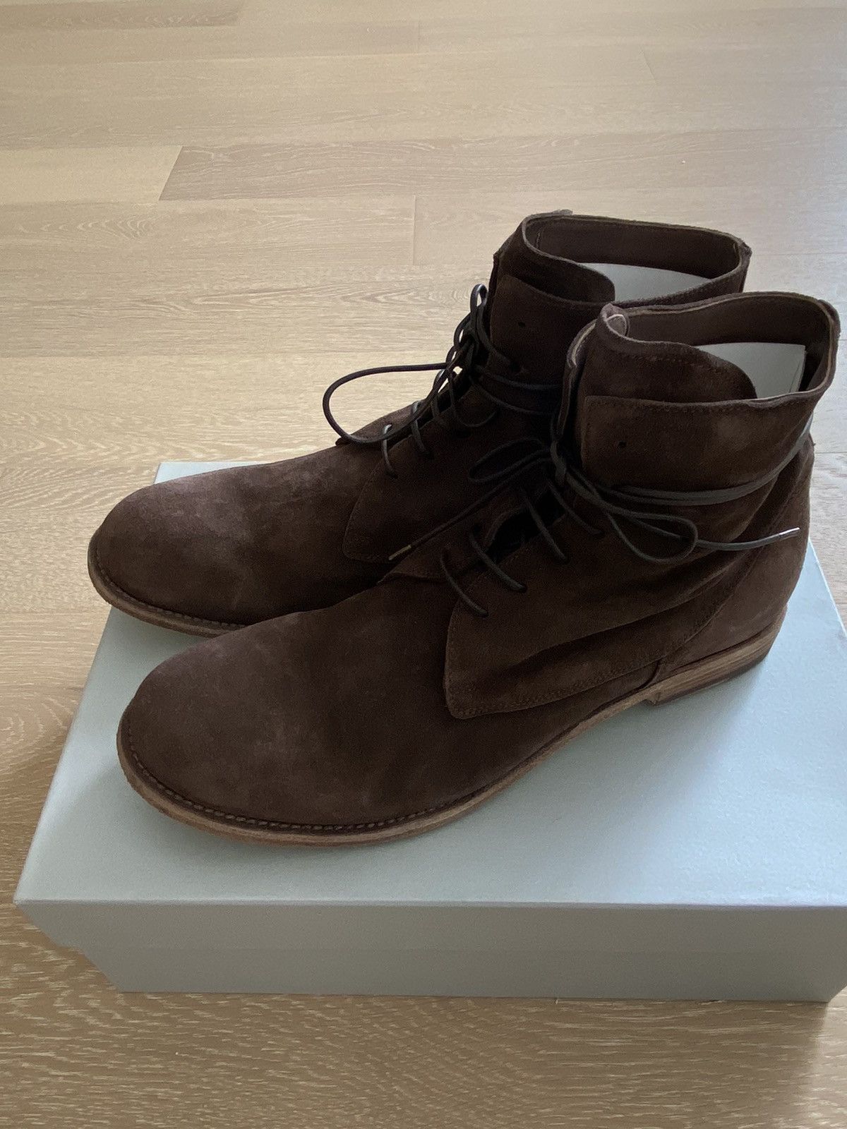 Officine Creative OFFICINE CREATIVE ankle boots Brown Leather Shoes Size US 8 / EU 41 - 5 Thumbnail