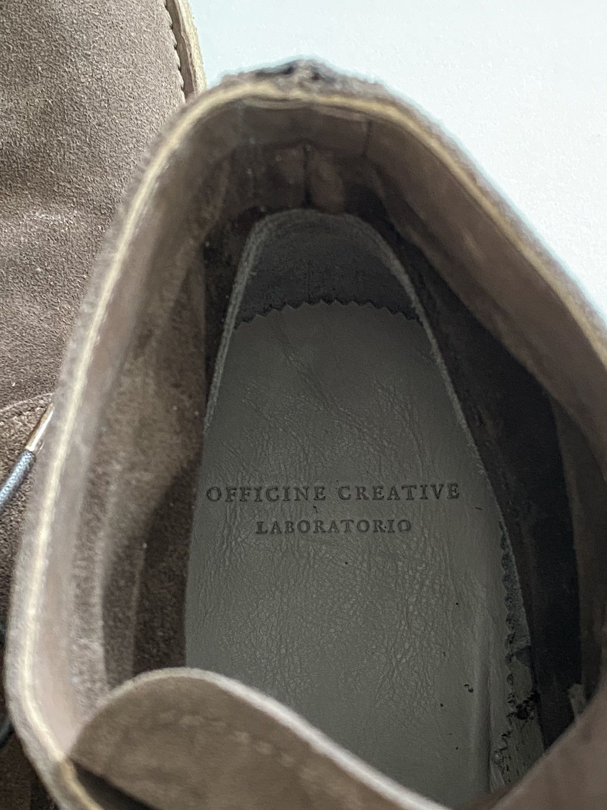 Officine Creative OFFICINE CREATIVE ankle boots Brown Leather Shoes Size US 8 / EU 41 - 14 Thumbnail