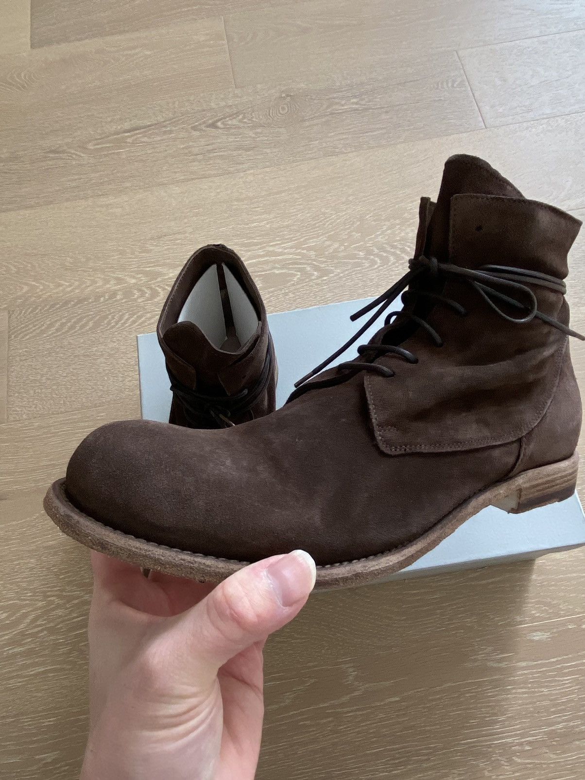 Officine Creative OFFICINE CREATIVE ankle boots Brown Leather Shoes Size US 8 / EU 41 - 4 Thumbnail