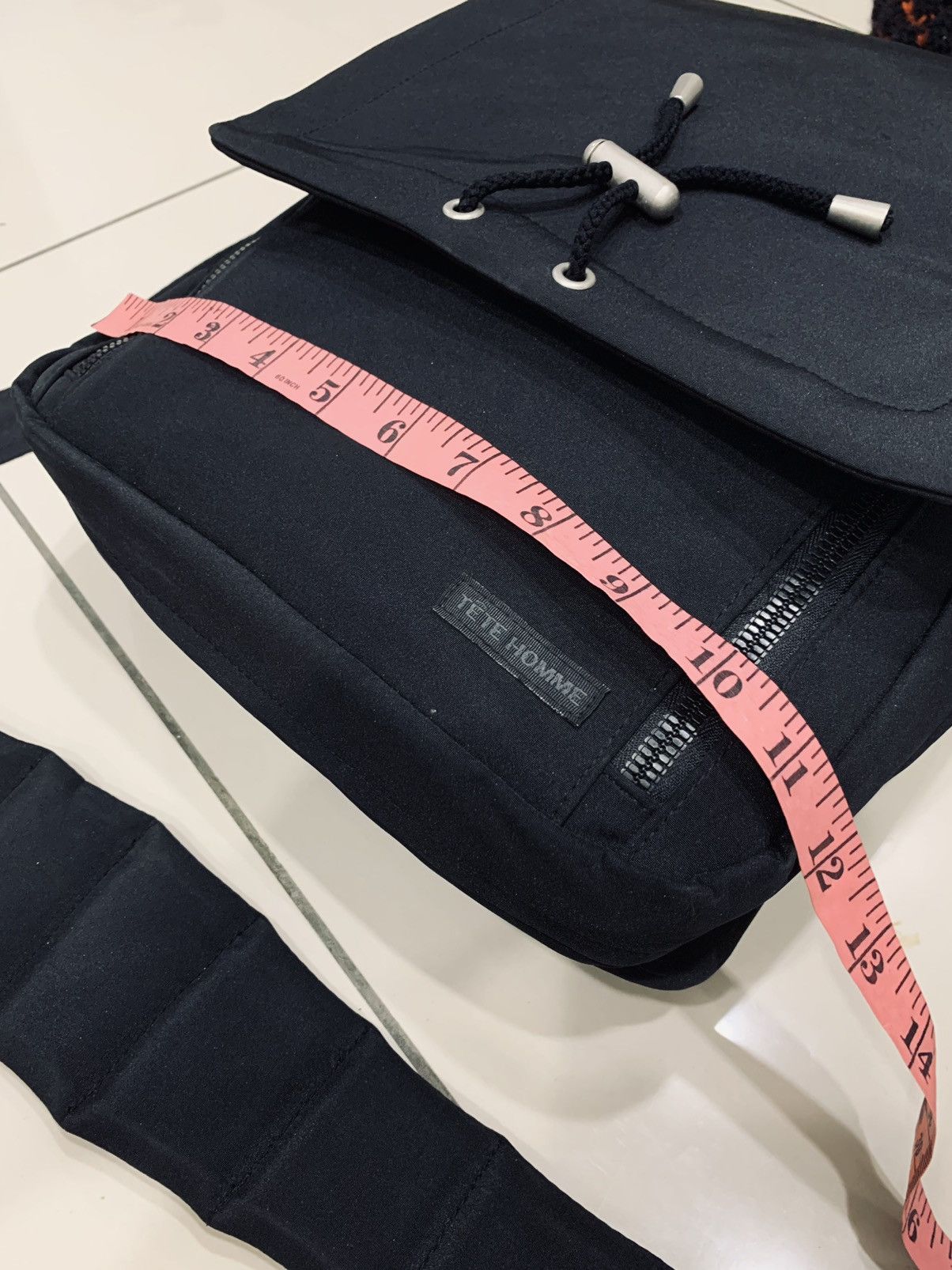 Issey Miyake × Tete Homme × Vintage TETE HOMME FULL NYLON MULTIZIPPER SLING BAG Size ONE SIZE - 3 Thumbnail