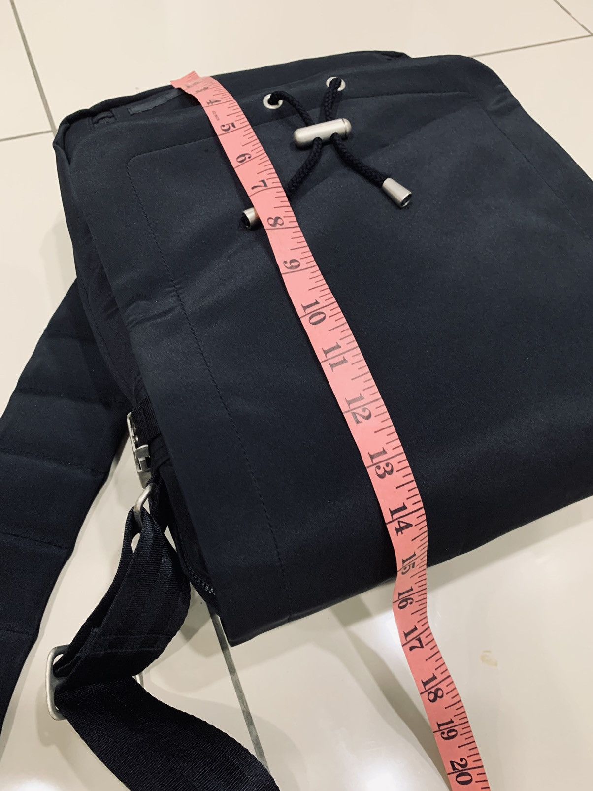 Issey Miyake × Tete Homme × Vintage TETE HOMME FULL NYLON MULTIZIPPER SLING BAG Size ONE SIZE - 4 Thumbnail