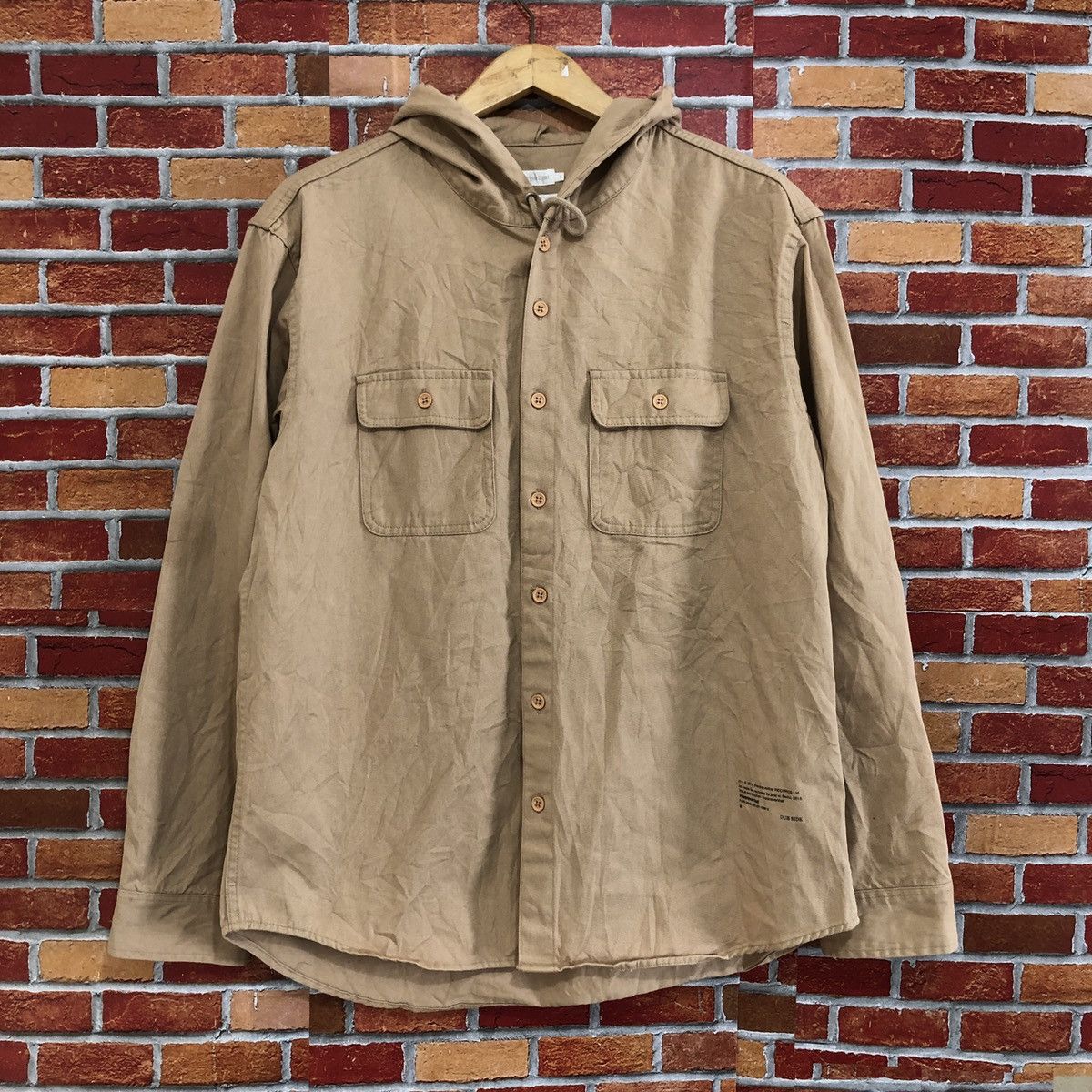 Thisisneverthat Wasted Youth Hooded Shirt Jacket