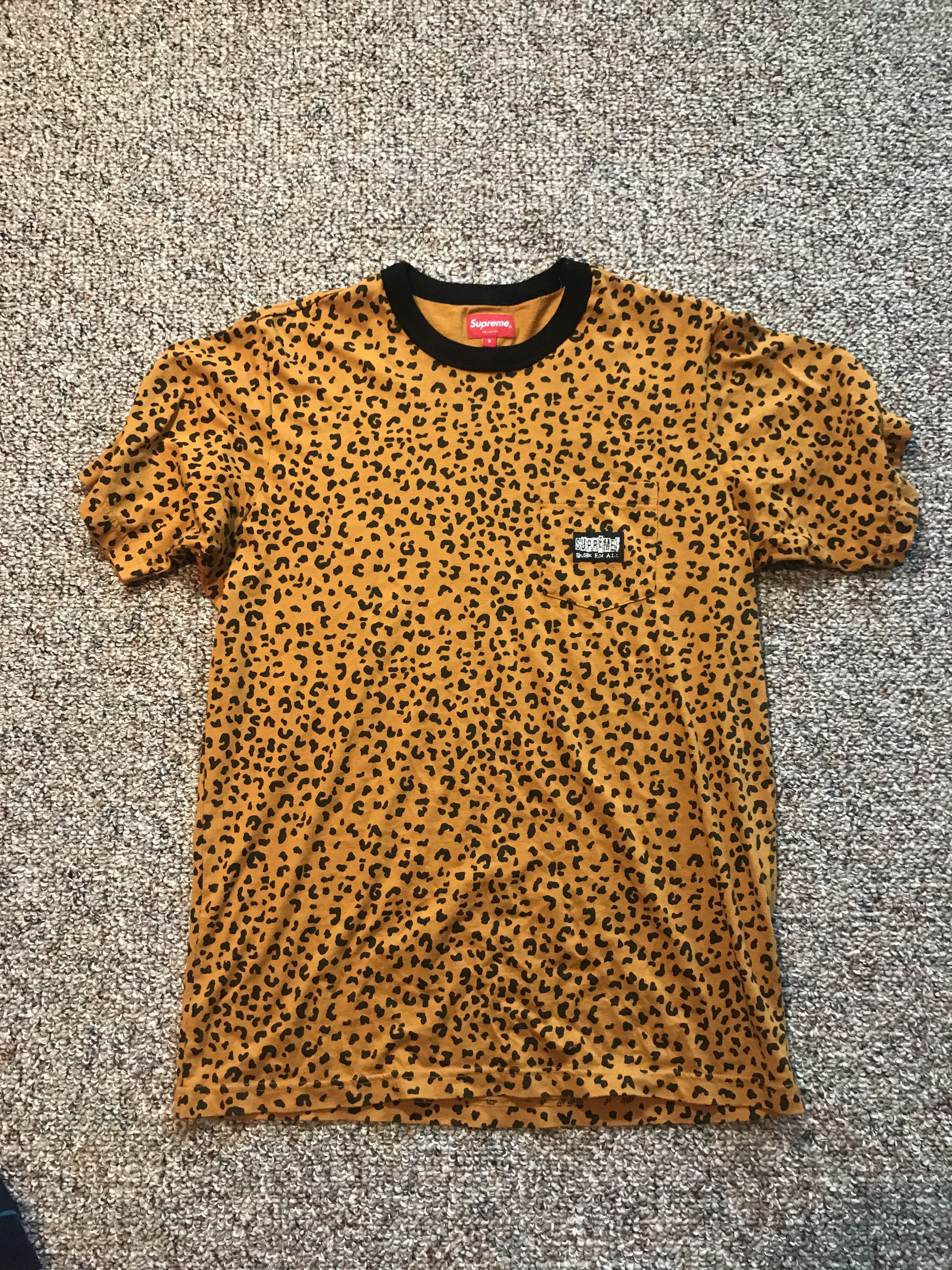 Supreme Leopard T Shirt Grailed