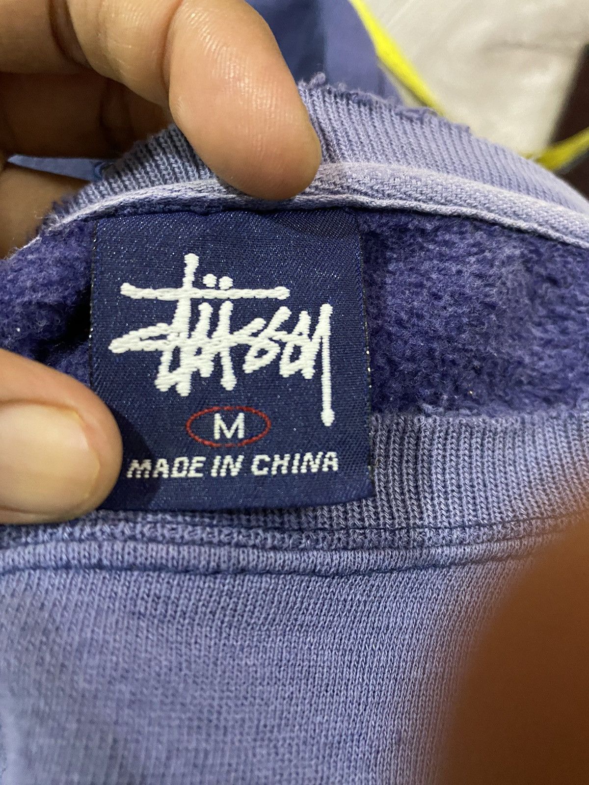 Stussy Vintage x Streetwear x Stussy Sweatshirt Distress Size US M / EU 48-50 / 2 - 9 Thumbnail