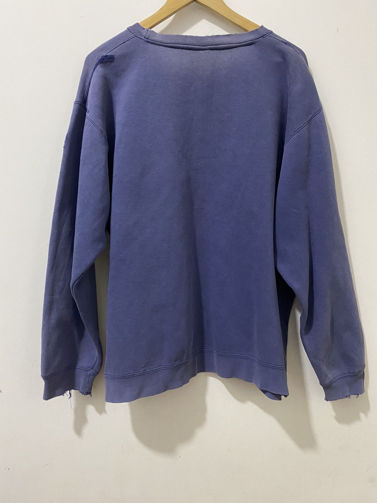 Stussy Vintage x Streetwear x Stussy Sweatshirt Distress Size US M / EU 48-50 / 2 - 6 Thumbnail