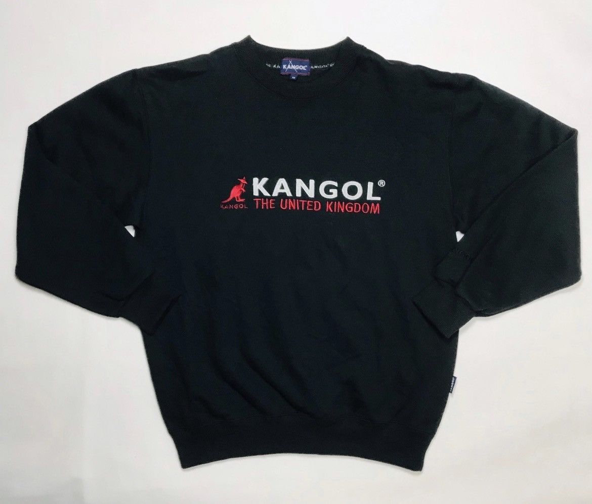 Vintage Kangol sweatshirt Embroidery Logo Vintage Hip hop rapper of Size US M / EU 48-50 / 2 - 2 Thumbnail