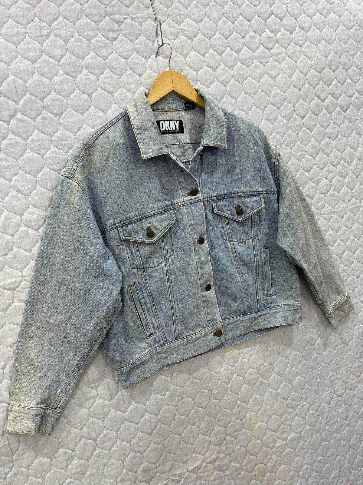 DKNY M. DKNY DENIM JACKET Size S / US 4 / IT 40 - 4 Thumbnail