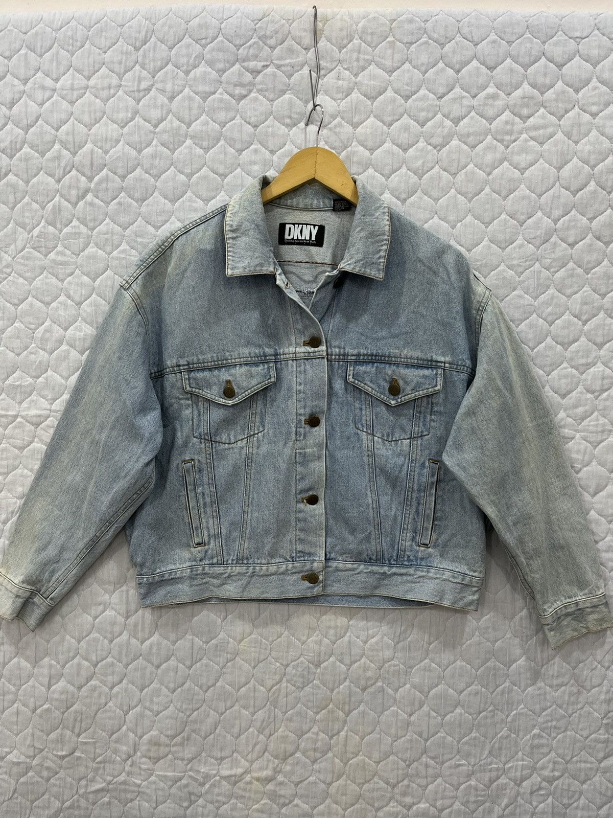 DKNY M. DKNY DENIM JACKET Size S / US 4 / IT 40 - 2 Thumbnail