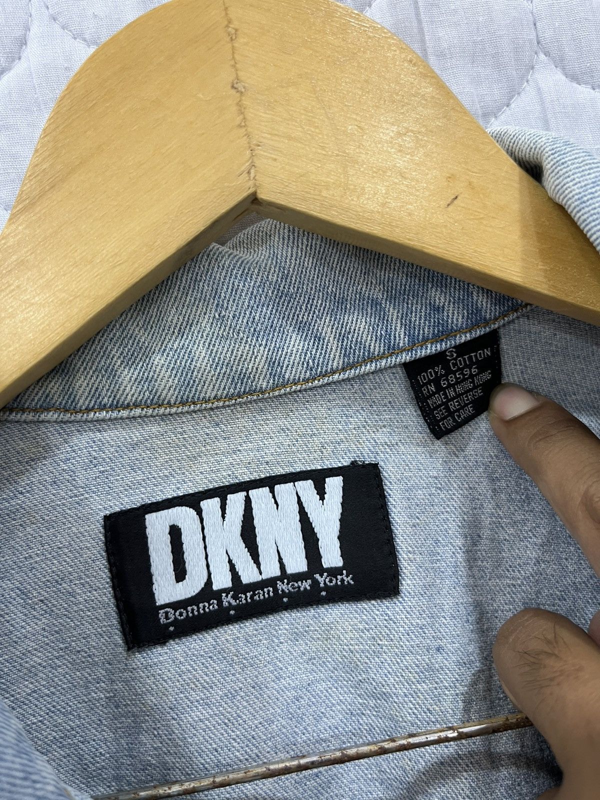 DKNY M. DKNY DENIM JACKET Size S / US 4 / IT 40 - 5 Thumbnail