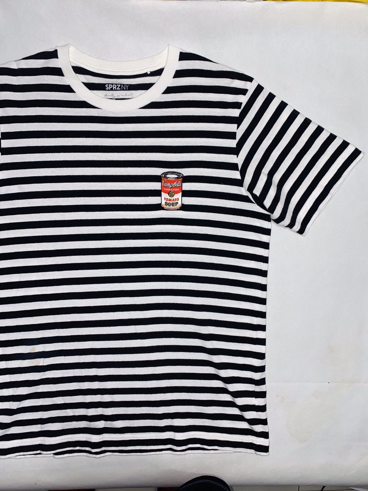 Andy Warhol × Vintage Andy Warhol Art Campbell’s Uniqlo Stripes off Nirvana style Size US M / EU 48-50 / 2 - 2 Thumbnail