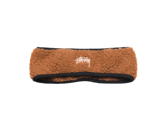 Stussy Solid Polar Fleece Headband Size ONE SIZE - 1 Thumbnail