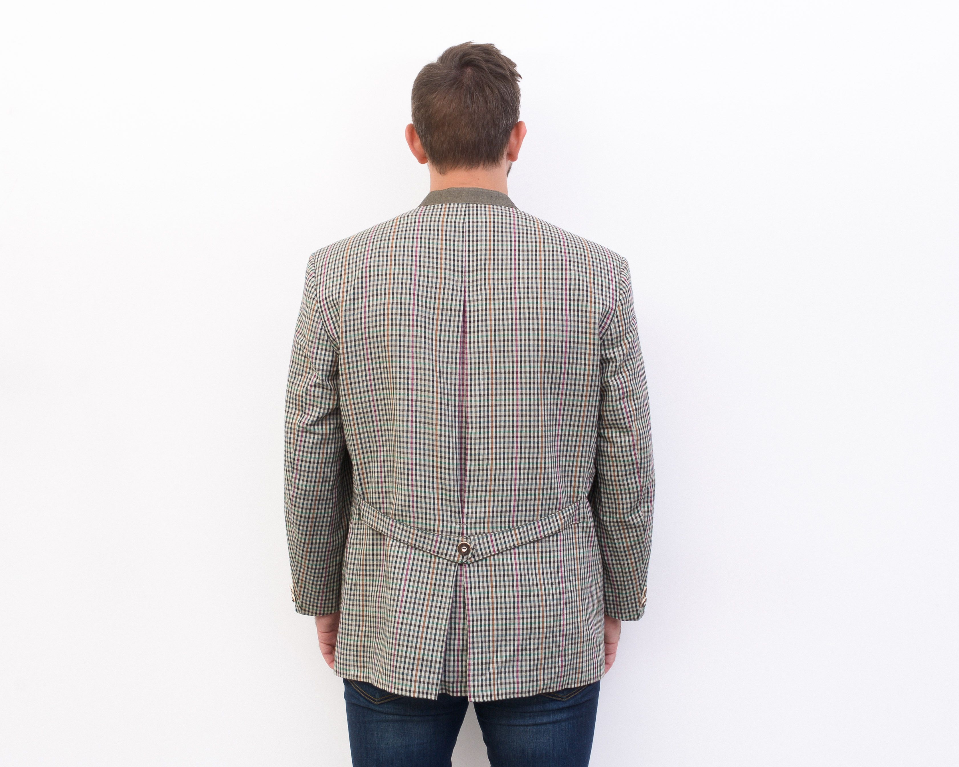 Vintage LODENFREY Trachten UK 42 Wool Blazer Sports EU 52 Jacket L Size 42R - 7 Thumbnail