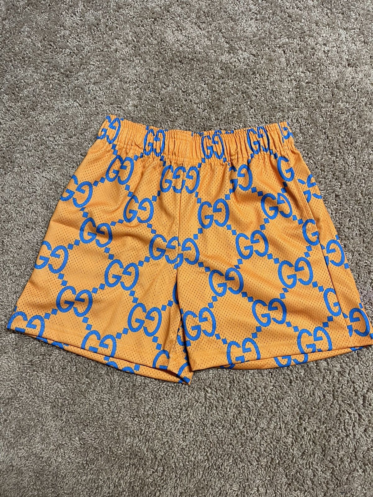 Orange Mega G Shorts