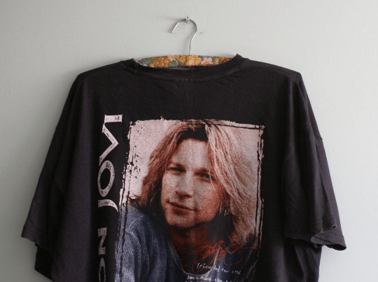Band Tees × Bon Jovi × Vintage 1996 Bon Jovi T-shirt, Vintage Bon Jovi t-shirt, Size US L / EU 52-54 / 3 - 7 Thumbnail