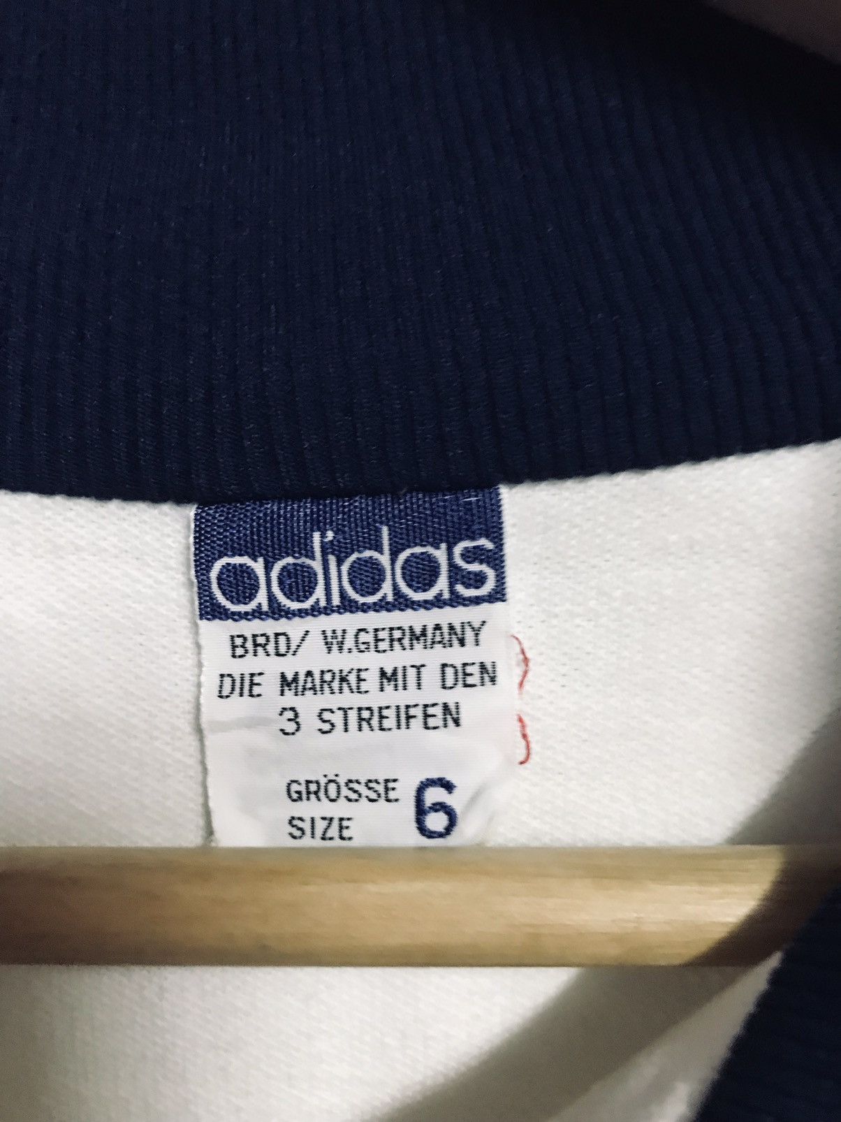 Adidas Adidas W.Germany Sweater Fullzip Size US L / EU 52-54 / 3 - 7 Thumbnail