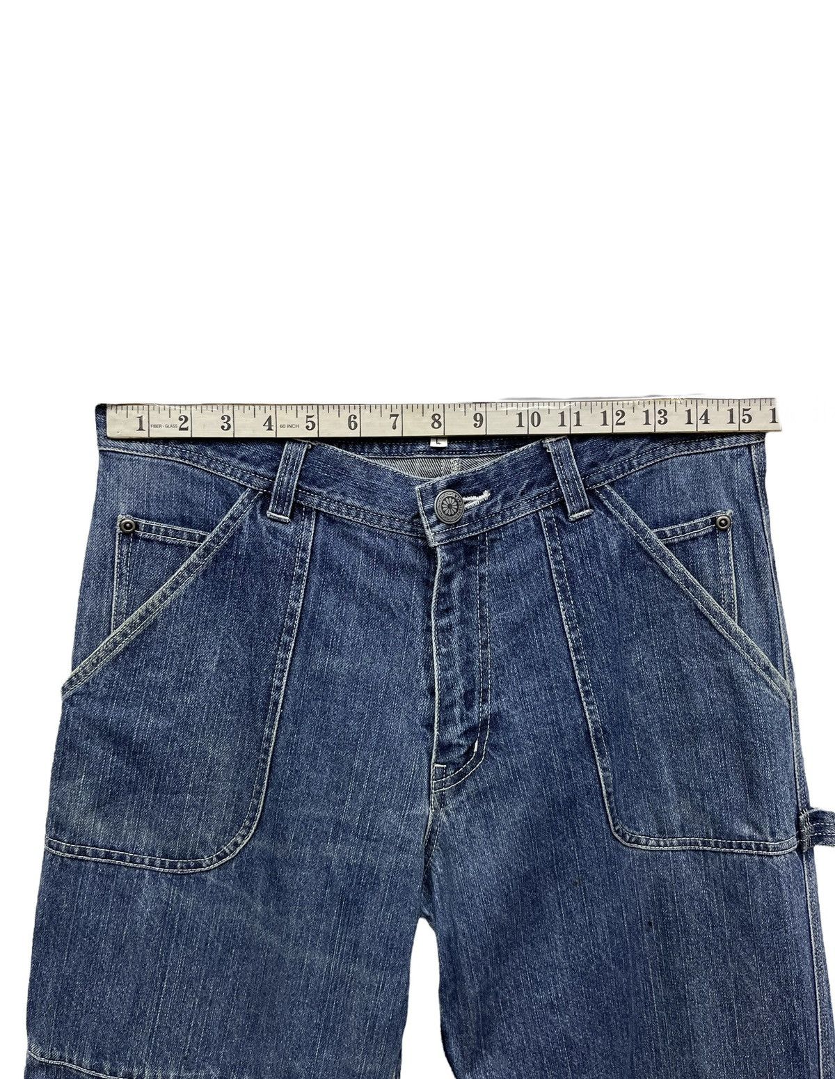 Fragment Design Vintage TITICACA Street Fashion Patchwork Carpenter Denim Size US 31 - 15 Thumbnail