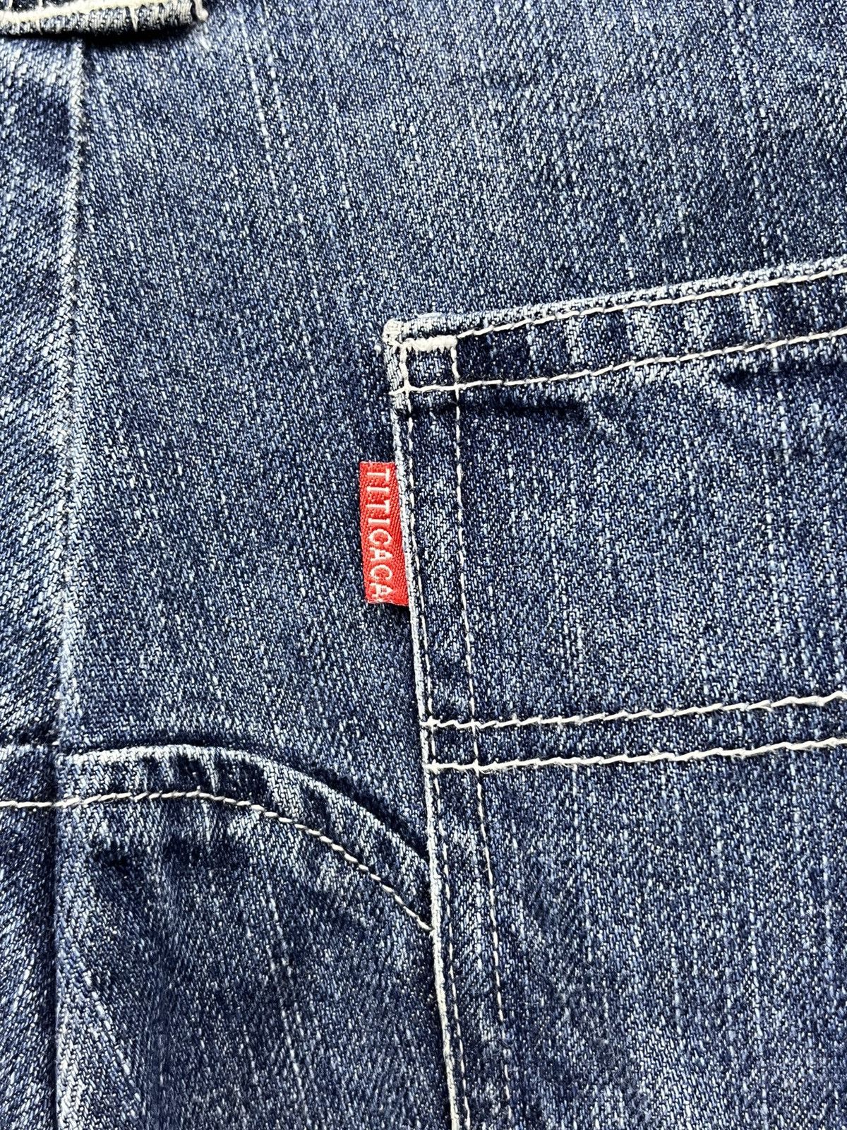 Fragment Design Vintage TITICACA Street Fashion Patchwork Carpenter Denim Size US 31 - 13 Thumbnail