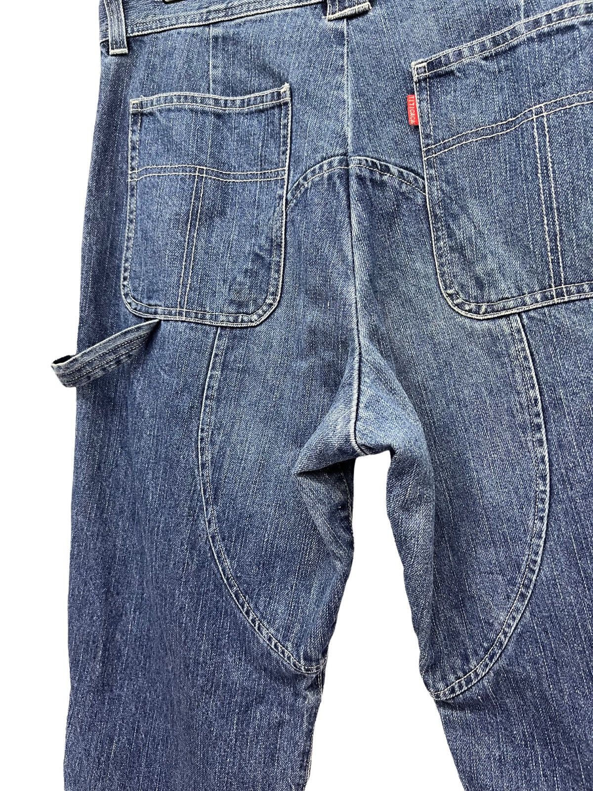Fragment Design Vintage TITICACA Street Fashion Patchwork Carpenter Denim Size US 31 - 12 Thumbnail