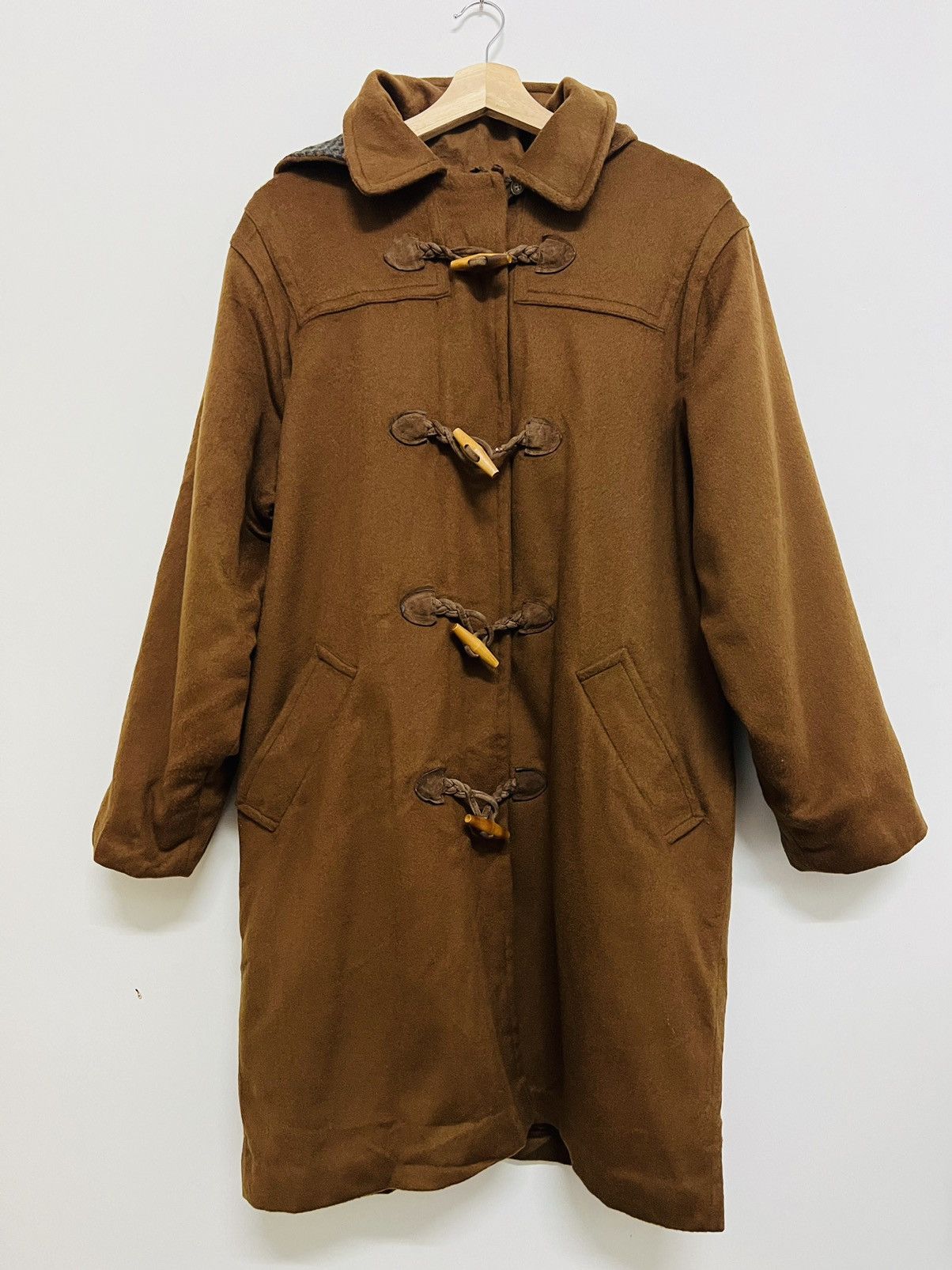 L.L. Bean L.L Bean Duffle Coat Wool Hooded Jacket Size US M / EU 48-50 / 2 - 1 Thumbnail