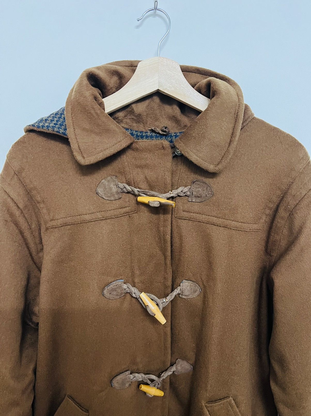 L.L. Bean L.L Bean Duffle Coat Wool Hooded Jacket Size US M / EU 48-50 / 2 - 2 Thumbnail