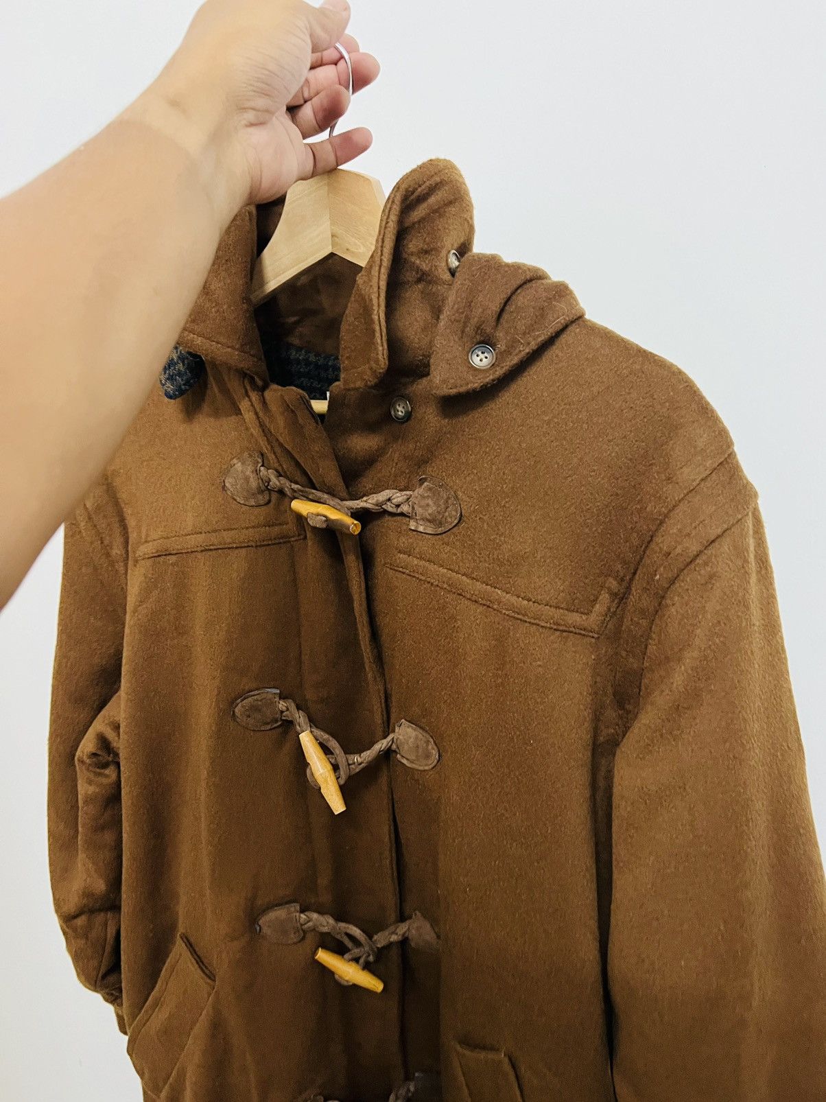 L.L. Bean L.L Bean Duffle Coat Wool Hooded Jacket Size US M / EU 48-50 / 2 - 7 Thumbnail